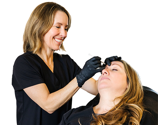 Jeuveau Treatment with Practitioner